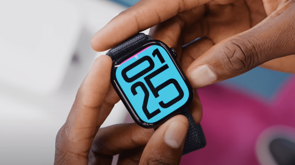 Apple Watch X concept design showing titanium body, thinner bezels, and new magnetic band system